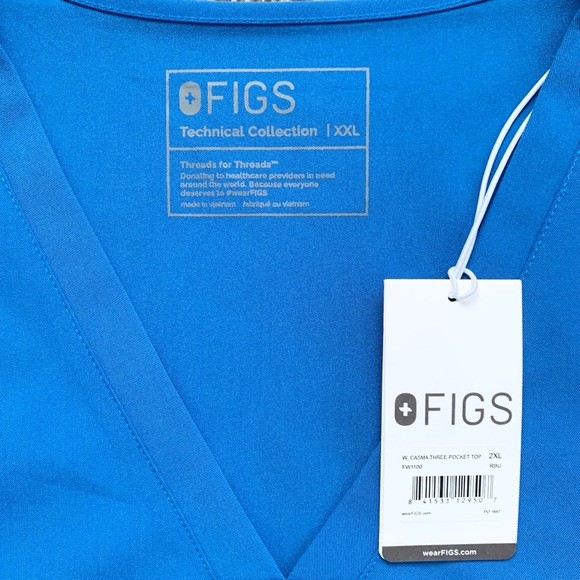 Women’s Figs Casma Top - Picture 6 of 7